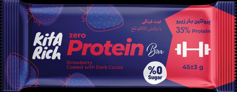 پروتئین بار (با دو طعم مختلف)